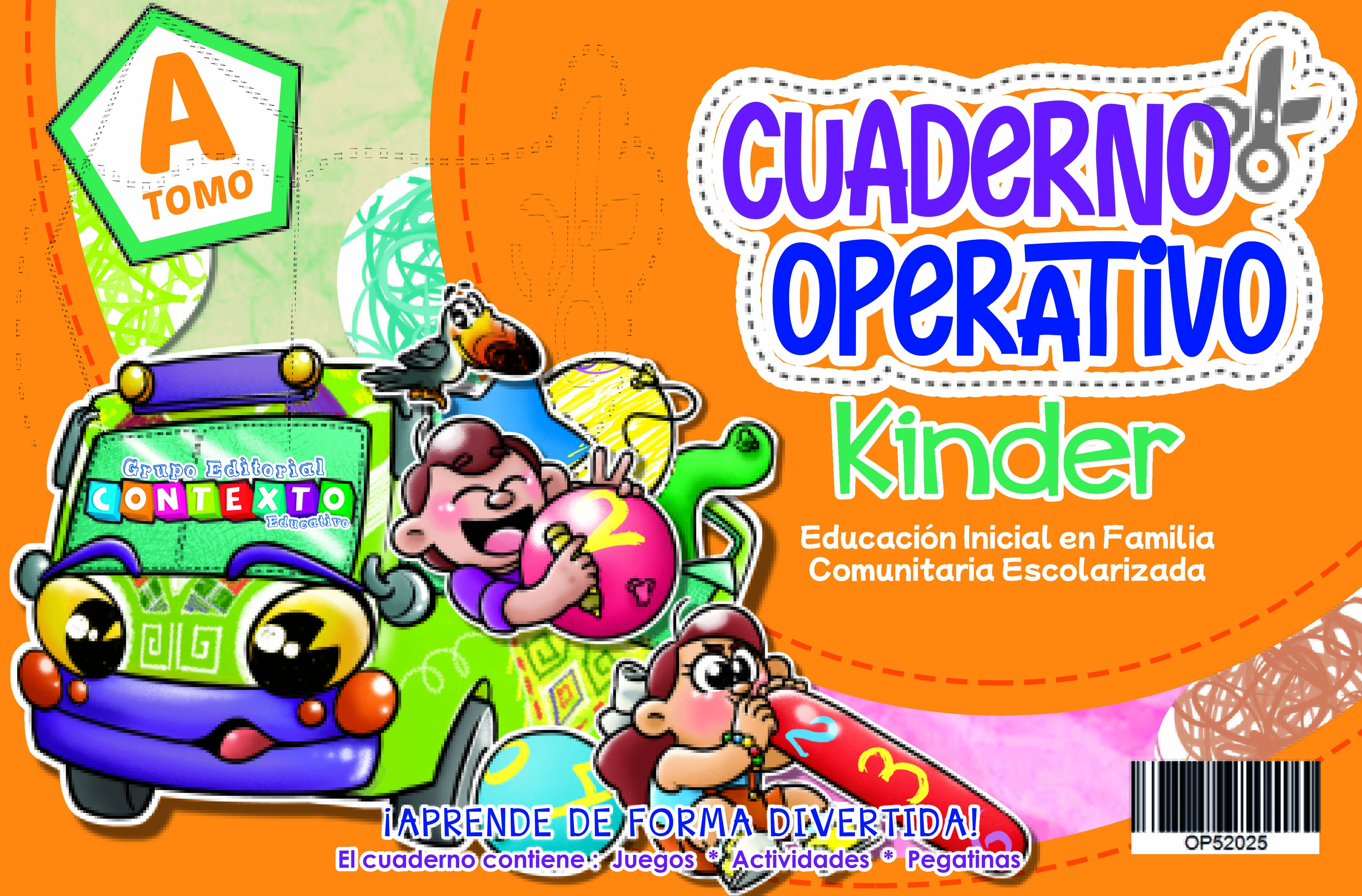 CUADERNO OPERATIVO KINDER - TOMO A